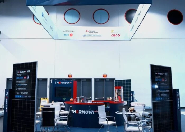 Thornova Solar's booth at ACP CleanPower 2026 in Texas