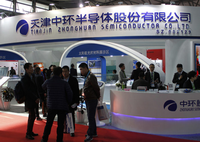 Tianjin_Zhonghuan_Semiconductor_booth_SNEC