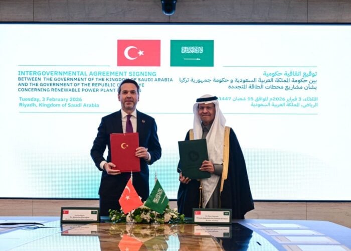 Turkey Energy Minister Alparslan Bayraktar signs agreement with Saudi Arabia to develop 5GW of renewables in Turkey