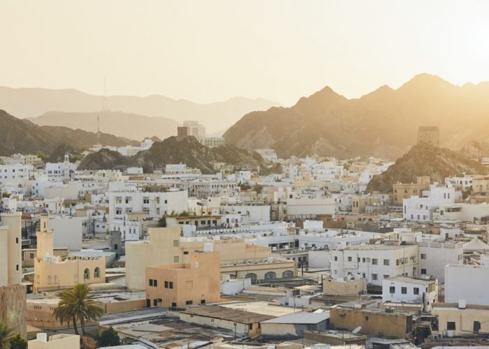 Cityscape view of Muscat