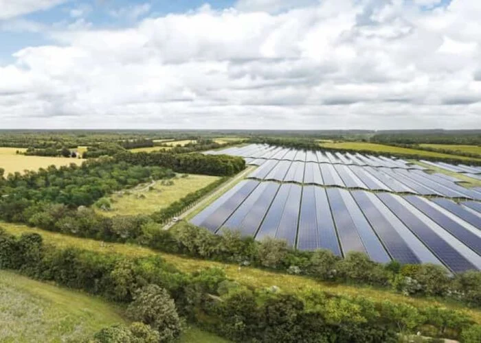 Once operational, the site is expected to generate around 99GWh of renewable electricity annually, with commercial operations scheduled to begin in late 2027. Image: Lego Group.