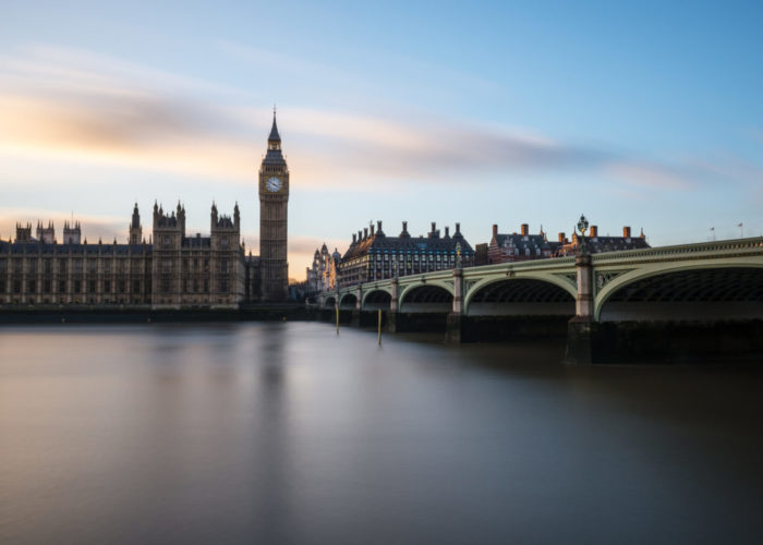 Big Ben at Westminster in London