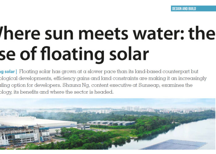 Where sun meets water the rise of floating solar