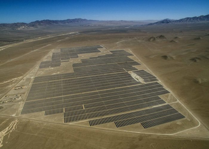 X-Eio’s 57MW Uribe solar project in Chile. Image: X-Elio.