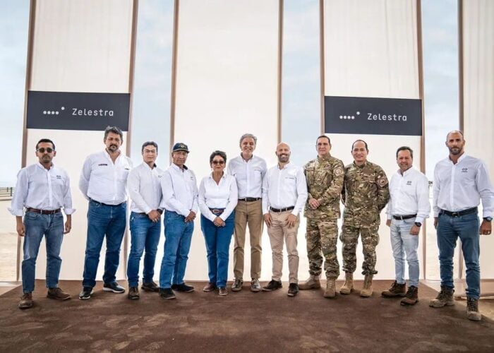 Ground breaking ceremony at Zelestra's Babilonia solar PV project in Peru