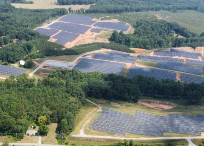 Appalachian Power's Depot Solar facility in Virginia.