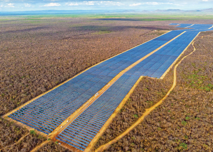 Atlas’s 67.1MWp São Pedro solar project in the Brazilian state of Bahia. Image: Atlas Renewable Energy.