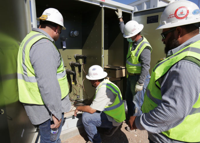 Broad Reach Power battery electric project Odessa, Texas