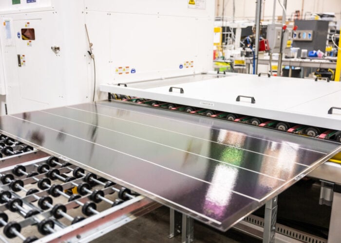Caelux solar glass.