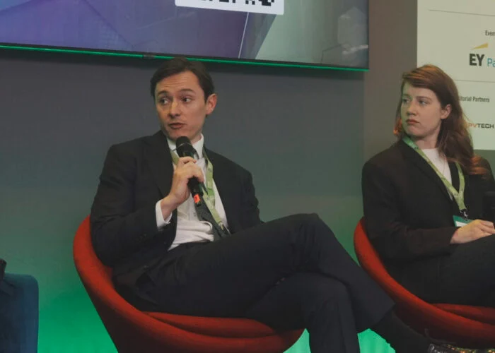 Brookfield's James Phillips speaks at the 2026 Renewables Procurement & Revenue summit.