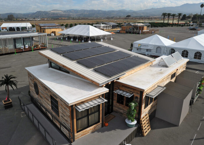 PV arrays for Missouri University of Science and Technology at the US Department of Energy Solar Decathlon 2015