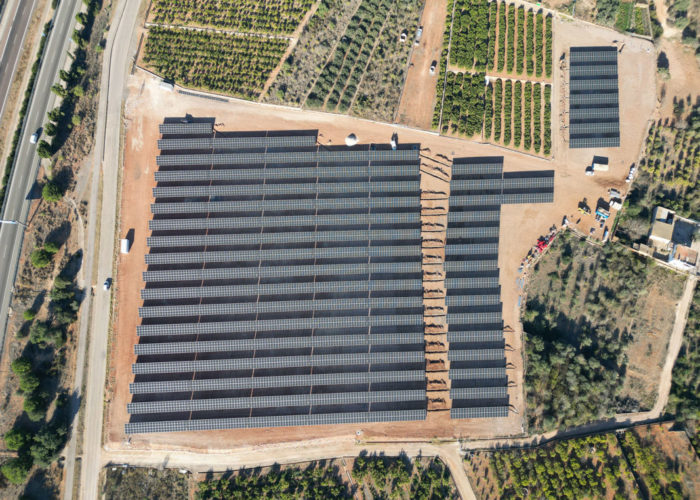 DMEGC Solar panels at a Tornasol Fotovoltaica project in Spain.