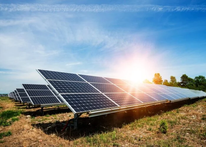 An EDF solar project in the UK.