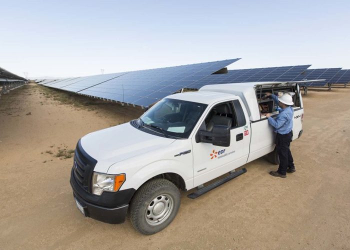 Catalina Solar, Parc Photovoltaique Geant A Rosamond en Californie.