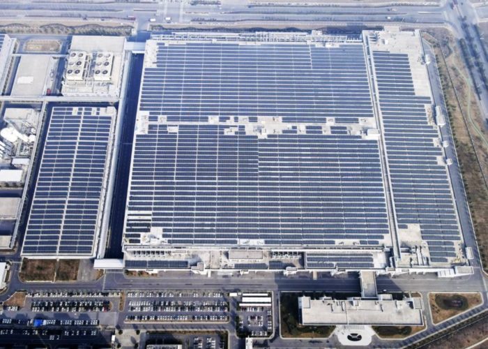 EDP's 19MW distributed solar project in China's Anhui province. Credit: EDP
