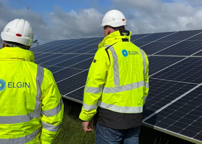 An Elgin solar PV project.