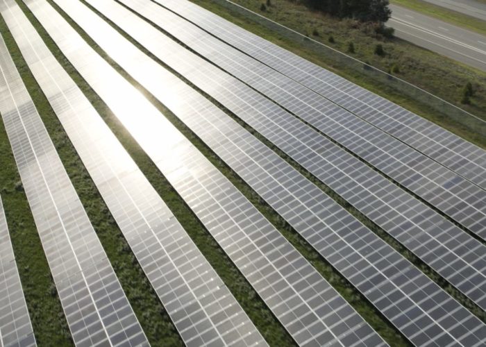 Enbridge's Lambertville solar project in New Jersey. Image: Enbridge