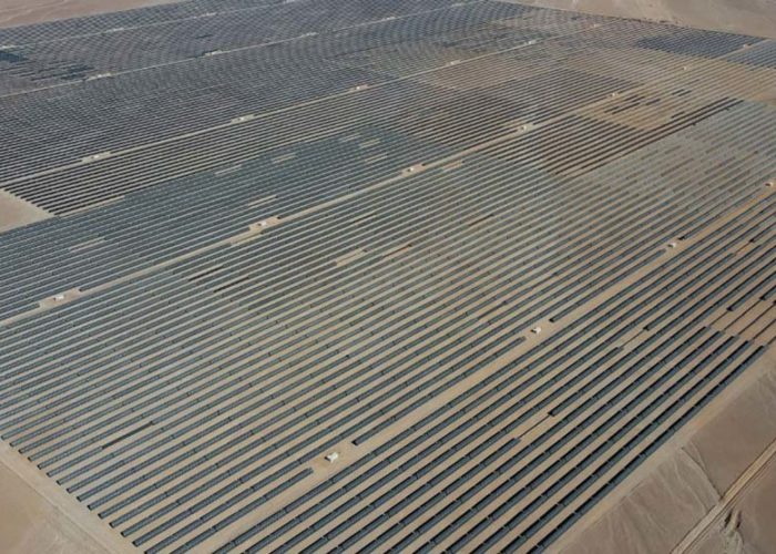 Enel's 398MW Guanchoi solar project has the largest capacity of any solar facility in Chile. Credit: Enel Chile