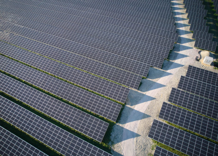 Enerparc's solar project in the German municipality of Büttel. Image: Enerparc