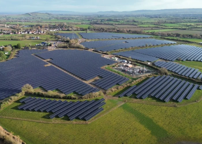 A European Energy solar project.