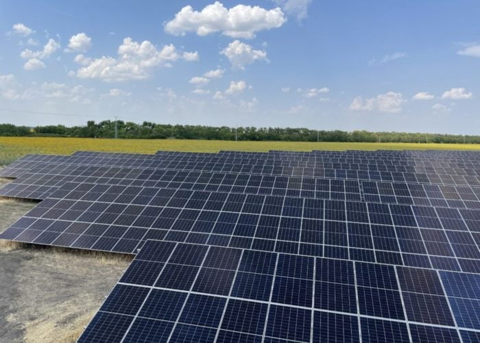 The Mezőcsát solar plant has the largest capacity of any in Hungary. Credit: Extor Energy
