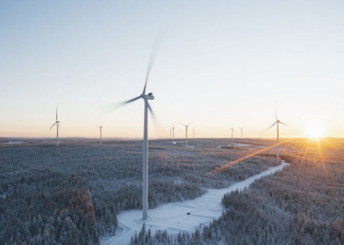 Fu-Gen's wind farm in Fjallboheden in Sweden. Image: Fu-Gen.