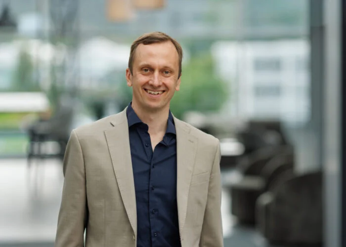 Glint Solar's Simen Fure Jørgensen.