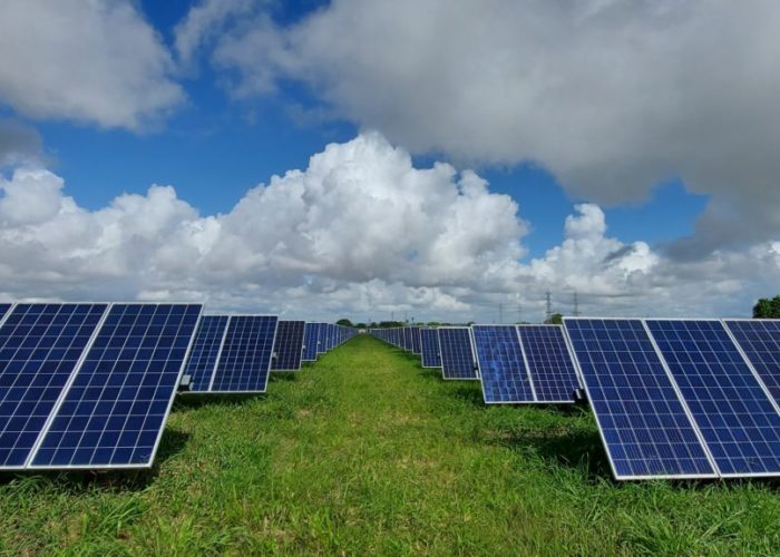 The Central Solar de Mocuba solar PV plant in Mozambique has a power output of 41MW. Credit: Globeleq