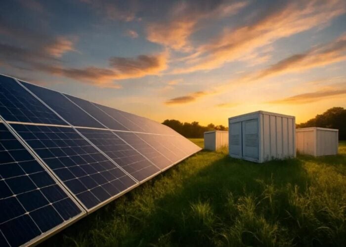 A Greenvolt solar-plus-storage project. A Greenvolt solar-plus-storage project.