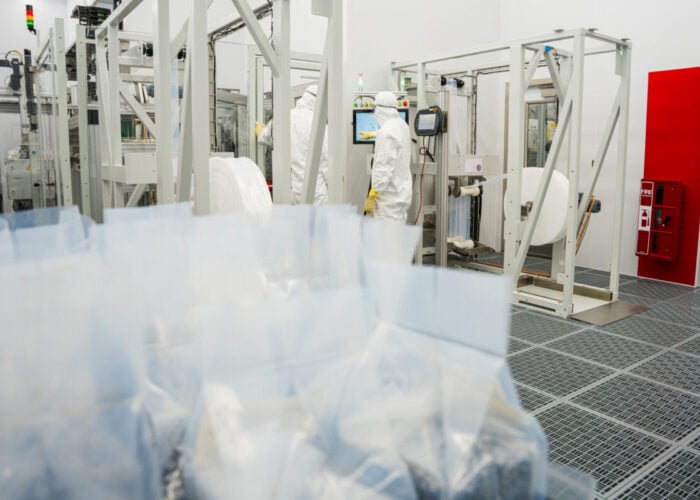 A Hemlock Semiconductor polysilicon manufacturing facility.