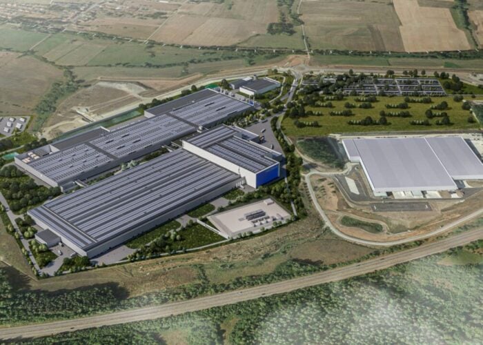 A render of the Holosolis factory.