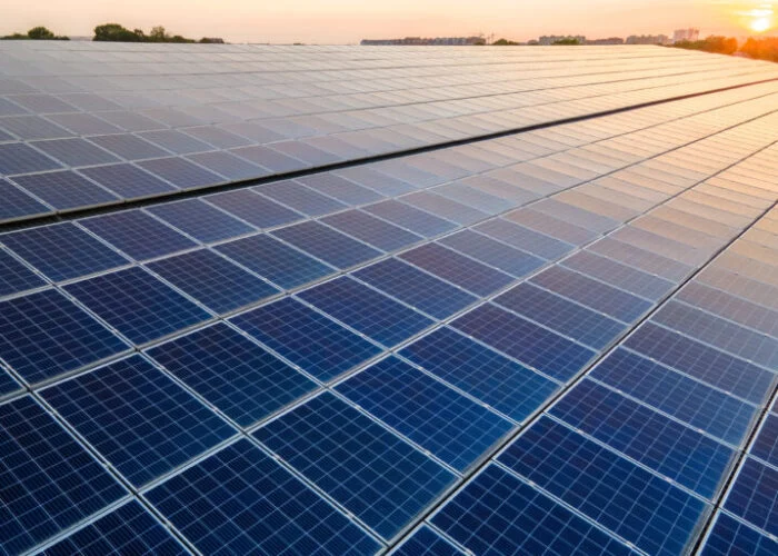 Solar modules.