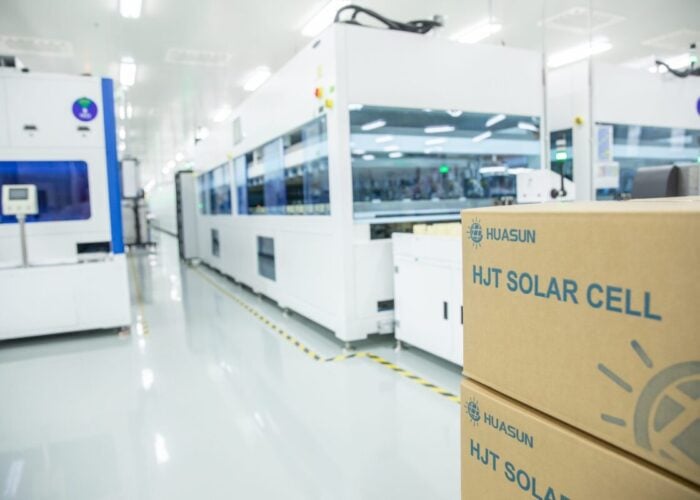 A Huasun manufacturing facility.