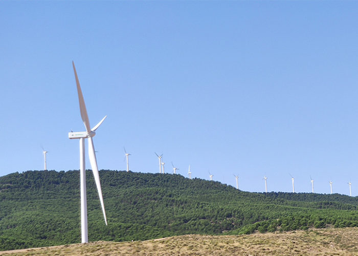 Iberdrola's 49MW Puylobo wind farm in Zaragoza. Credit: Iberdrola