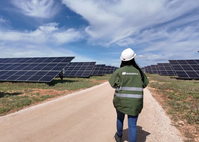 Iberdrola's Ciudad Rodrigo solar project in Spain.
