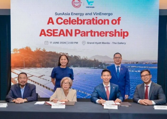The companies plan to commission three utility-scale projects between 2027 and 2028. Image: SunAsia Energy via LinkedIn.