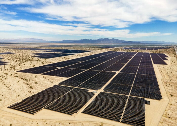 The Oberon project has an installed capacity of 679MWp. Image: Intersect Power