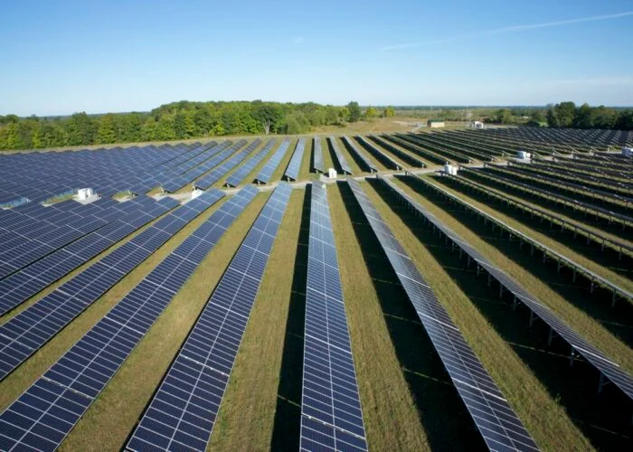 An Invenergy solar PV project.