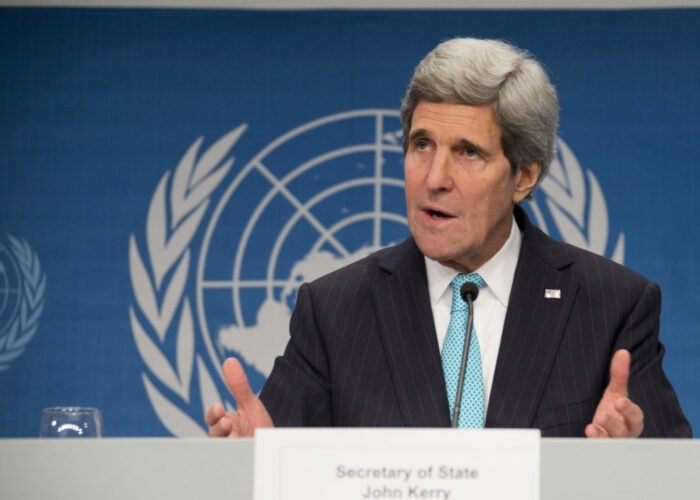 Press Conference with Secretary of State John Kerry after the Ge
