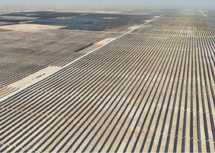 A Larsen & Toubro solar PV project.