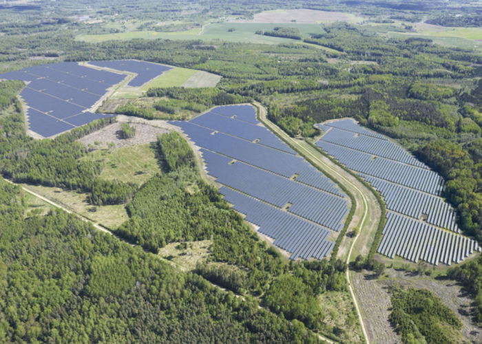 A European Energy solar project in Latvia. Image: European Energy