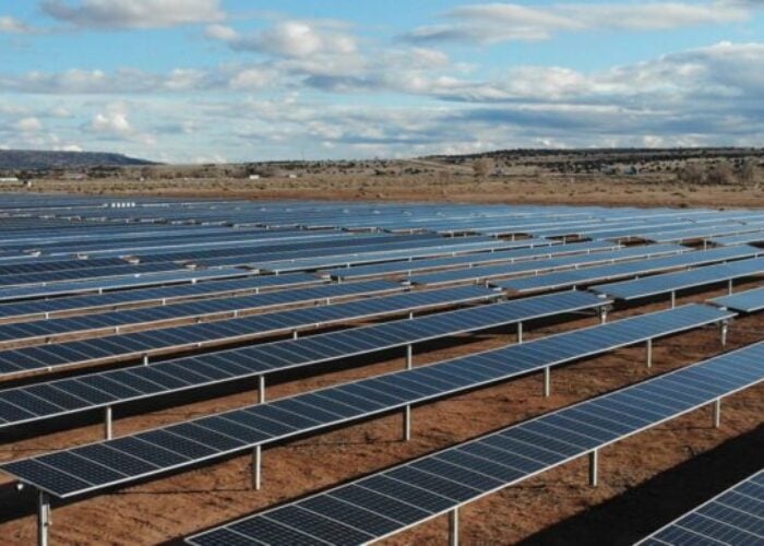 Lightsource bp's Grants and Bluewater solar project in New Mexico.