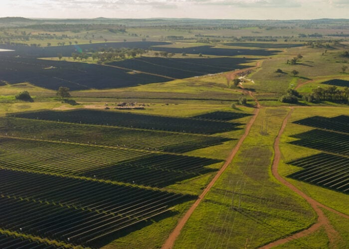 The Wellington North solar project in Australia.