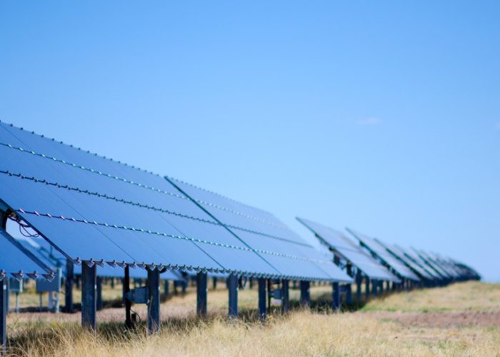 Part of Macho Springs Solar, a 50MW PV plant in New Mexico worked on by Bakker's previously founded company, Atlas Renewable Power. Image: El Paso Electric.