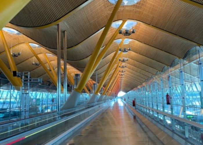 Airport of Adolfo-Suárez Madrid-Barajas. Image: Pedro Novales on Unsplash.