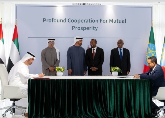 The agreement, signed between Masdar and Ethiopia, aims to deliver 500MW of new solar capacity to the country. Image: Masdar