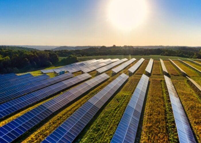 A solar project.