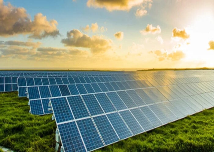 A solar project in New York.