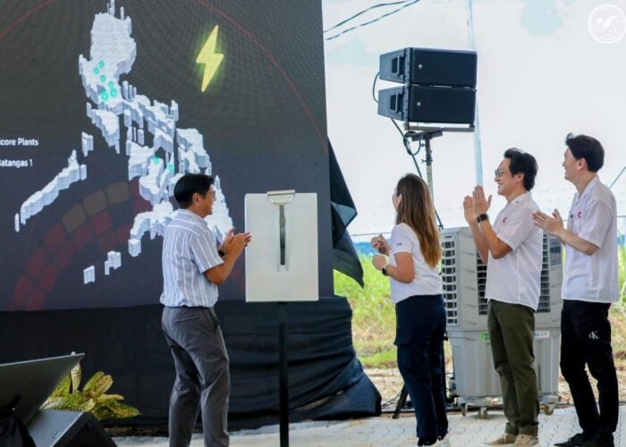 The launch of the Batangas 1 agriPV-plus-storage project.
