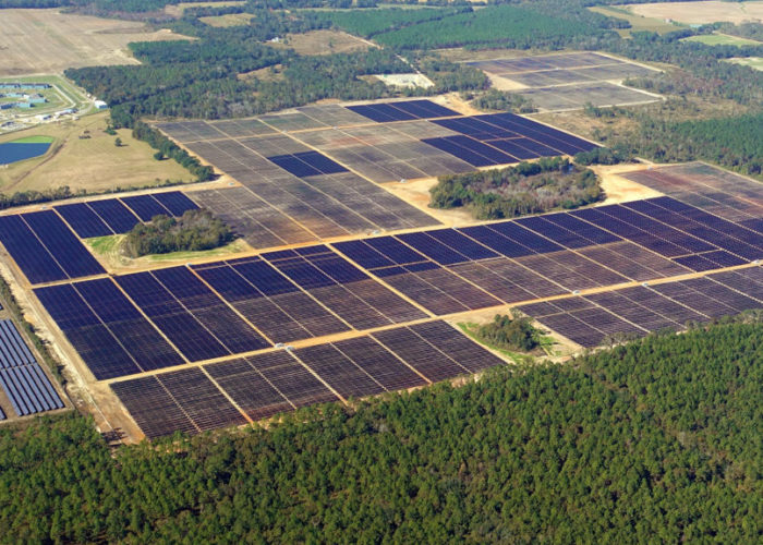 Origis Energy's Tanglewood solar project in the US state of Georgia. Credit: Origis Energy